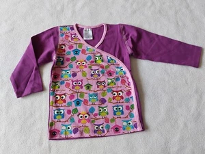 Babauba Shirt Gr. 80 NEU! 🤩 Eulen Hoots Langarmshirt - Bild 1 von 3