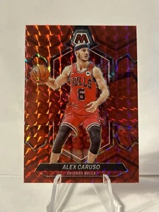 2023-24 Panini Mosaic Basketball Red #111 Alex Caruso Bulls - Picture 1 of 2