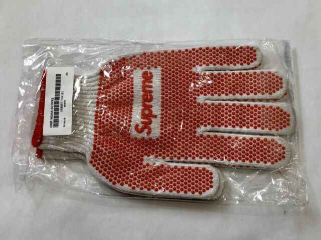 Supreme Grip Work Gloves White