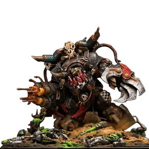 Ghazghkull Mag Uruk Thraka at Battle painted figure Warhammer 40k Pre-Sale | Art - Picture 1 of 7