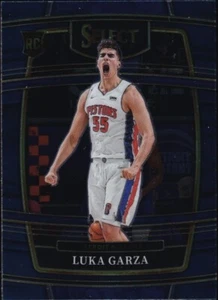 2021-22 Panini Select Blue #22 - Luka Garza Rookie - Picture 1 of 2