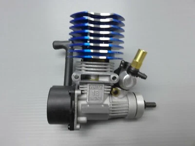 HSP 02060 Blue VX18 Engine 2.74cc Pull Starter 1/10 Nitro Car Buggy RedCat - Image 1 of 4
