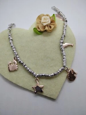 BRACCIALE DODO STYLE LINEA MARE ARGENTO CHARMS RAMATI CM 18 EXPLOIT