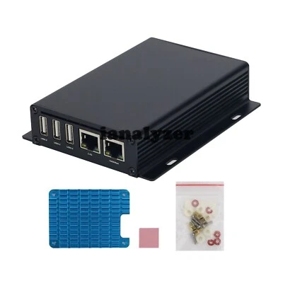 CM4_SSD_Dual Ethernet Expansion Board 2.5Gbps Standard Version - Image 1 of 4