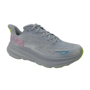Hoka One One Clifton 9 Women's Running Shoes (NIB) GLLS Gull / Sea Ice - Picture 1 of 4