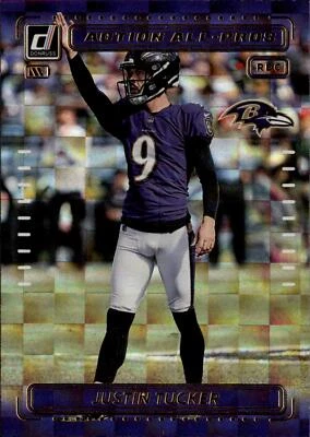 2022 Donruss #AP-20 Justin Tucker Action All-Pros - Image 1 of 2