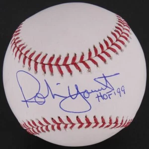 Robin Yount Signed Baseball Inscribed HOF 99 (JSA COA) Brewers 3xAll Star SS/OF - Picture 1 of 3