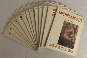 LOT OF 13 -  ART FOR CHILDREN By Ernest Raboff PB Paperback Harper Trophy 1988 - Picture 1 of 19