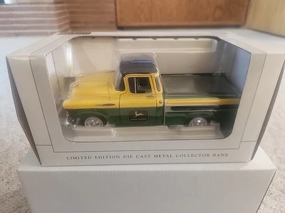 SpecCast John Deere '57 Chevy "Task Force" Diecast Truck Limited Edition - Image 1 of 4