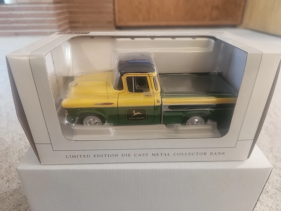 SpecCast John Deere '57 Chevy "Task Force" Diecast Truck Limited Edition - Image 1 of 4