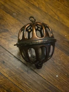 Vintage Antique Cast Iron Ornamental Hanging String Holder Homesteading cottage - Picture 1 of 3