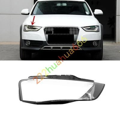 Cubierta de lente del faro delantero derecho + pegamento para Audi A4 S4/RS4 2013-2015 Foto 1 de 4