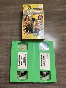 VTG OOP VHS BEAUTIFUL BIKER BABES 1990sDouble Video NR - Picture 1 of 6