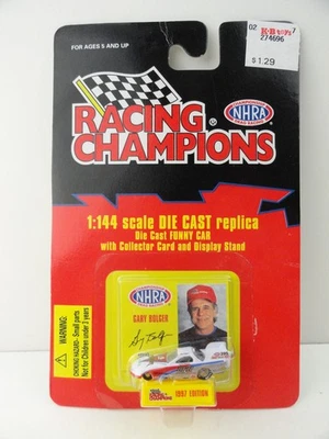 Coche divertido Racing Champions NHRA 1997 1/144 Gary Bolger CFR Foto 1 de 4