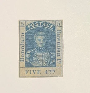 Hawaii, #9, usado cancelación ligera, delgado y arrugado UL, atractivo, Scott $400.00 - Imagen 1 de 1