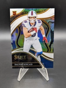 Dalton Kincaid 2023 Select Club Level Rookie White Prizm Bills RC /35 - Picture 1 of 2