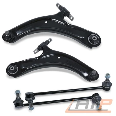 BESTPRICE 2x QUERLENKER +2x KOPPELSTANGE VORNE FÜR NISSAN QASHQAI BJ 07-14 X-TRAIL T31