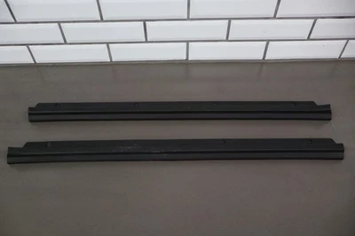 1995-1997 Mazda Miata NA Pair of Black Door Entry Sill Plates - Image 1 of 4