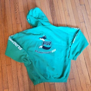 Fuxi racing USA Orange Hoodie Men's  ski racing outfitter Size Large - Picture 1 of 3