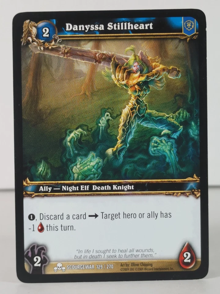 Danyssa Stillheart - Scourgewar - 129/270 - singles - Warcraft TCG - Image 1 of 1