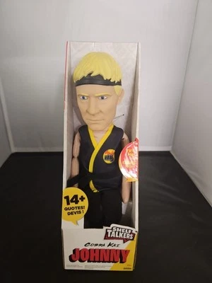 Cuerda de tracción Shelf Talkers 12" Talking Plush Johnny Cobra Kai Series Nuevo en caja Foto 1 de 3
