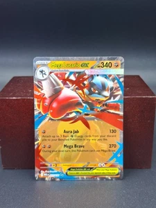 Pokemon TCG Mega Lucario EX 077/132 Mega Evolution Englisch - Bild 1 von 2