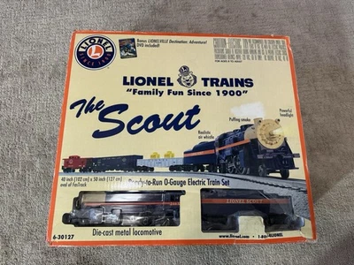 Lionel O Gauge The Scout Train Set #30127 With Realistic Sounds And Smoke RTR - Image 1 of 4