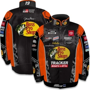 Men's Joe Gibbs Racing Team Collection  Black Chase Briscoe Bass Pro Shops - Picture 1 of 3
