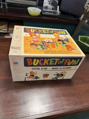 Vintage 1968 Milton Bradley Bucket of Fun game NOS  - Image 1 of 2