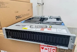 Dell R7725 PowerEdge 2U Server 8x NVMe + 16 SAS/SATA backplane , 2x AMD 9755 CPU - Picture 1 of 5