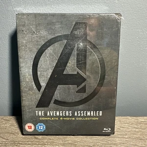 The Avengers Assembled Blu-ray Complete Collection of 4 Films English See Pics - Picture 1 of 3