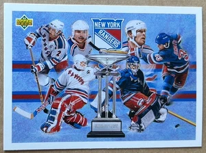 MARK MESSIER 1992-93 UPPER DECK PRESIDENTS TROPHY Card #34 NM-MT Condition - Picture 1 of 2
