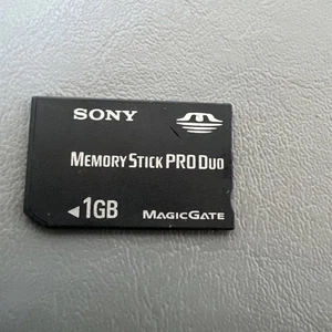 Sony 1GB Memory Stick Pro Duo Magic Gate Memory Card - Picture 1 of 2