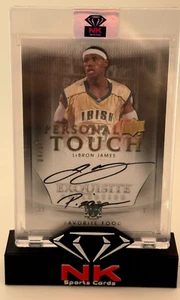 2011-12 UD Exquisite Lebron James Auto /30 Personal Touch - Picture 1 of 3