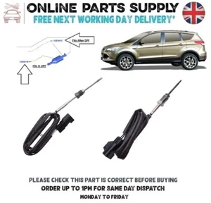 2 x Exhaust Gas Temp Sensor For Ford Kuga 2.0TDCI Fits In DPF & After DPF - Picture 1 of 17