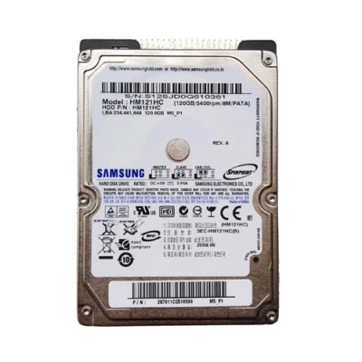 Samsung 120GB HM121HC 5400RPM PATA IDE 2.5" Laptop HDD Hard Disk Drive - Image 1 of 3