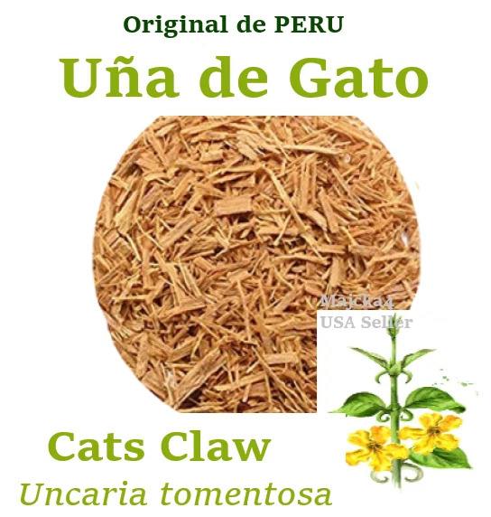 Una de Gato Uña de Gato 3 LIBRAS Hierbas Peru Cats Claw 3 LBS Uncaria tomentosa  - Image 1 of 1