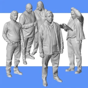 FIGURAS COTIDIANAS ESCALA HO RESINA 1/87 - Imagen 1 de 108