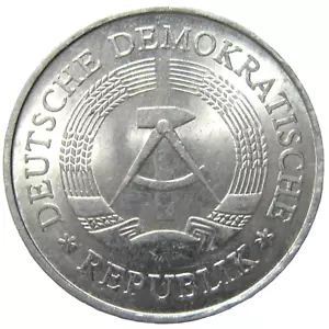 EAST GERMANY. 1 MARK, 1977 A. - Picture 1 of 2