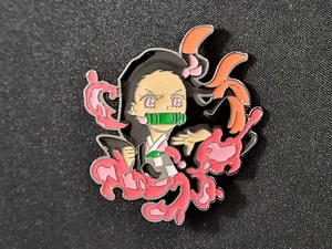 Demon Slayer Corps Nezuko Kamado Enamel Pin Metal Badge Figure Anime - Picture 1 of 4
