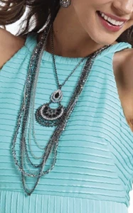 Park Lane 2016 ESPANA and GLAM & GO Layering Necklaces - Picture 1 of 10