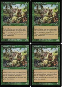 MTG: MULTANI'S ACOLYTE Urza's Legacy COMMON; played, Excellent condition x4 - Picture 1 of 2
