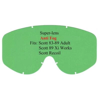 Scott Polywel 83-89 89Xi Works Recoil Glas Scheibe Linse Ersatz