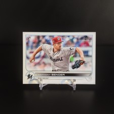 2022 Topps Anthony Bender RC Base #160 Miami Marlins