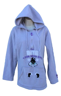 Looney Tunes Women's Plus Size 1/2X? Hoodie Penelope Cat I'll Bite Your Head Off - Image 1 of 4