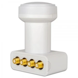 HD Profi Quattro Universal LNB für Multischalter 0,1dB HDTV - Bild 1 von 1