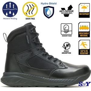 BATES Men's Tactical Lightweight Waterproof Breathable Boots Moisture-Wicking - Picture 1 of 15