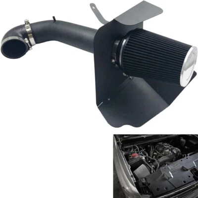 Kit de admisión de aire frío y protector térmico para Chevy GMC 1500 V8 2009-2013 4,8 L 5,3 L 6,0 L Foto 1 de 4