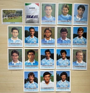 18 FIGURINE CALCIATORI CALCIO FLASH 91 1990-91 LAZIO NUOVE - Picture 1 of 1