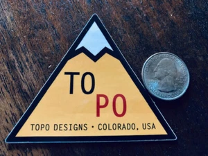 Topo Designs STICKER Backpack Bag Outdoor Gear Camping Hiking Mountain Climbing